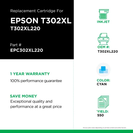 Epson - T302XL, T302XL220