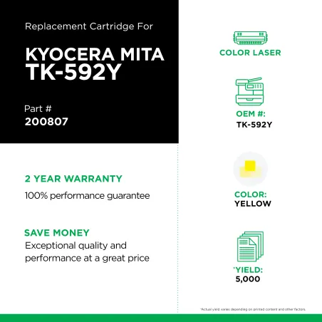 Kyocera Mita - TK-592Y