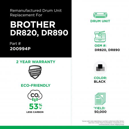 Brother - DR820, DR890