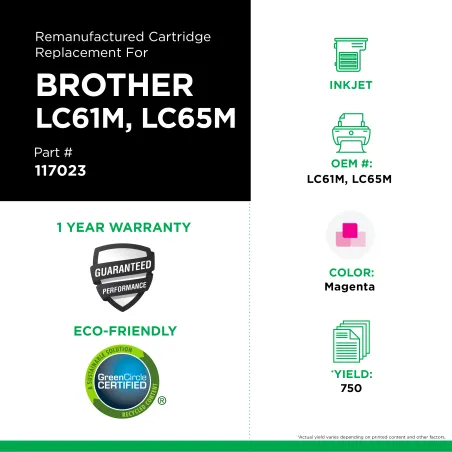 Brother - LC65, LC65M