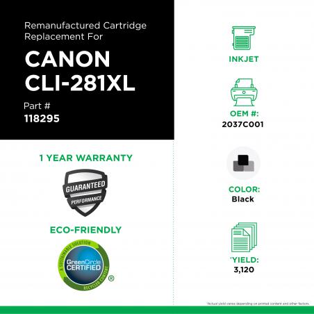 Canon - 2037C001, CLI-281XL