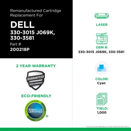 Dell - 330-3015, J069K, 330-3581