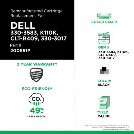 Dell - 330-3017, 330-3583, CLT-R409, K110K