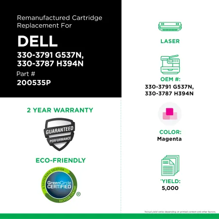 Dell - 330-3791, G537N, 330-3787, H394N