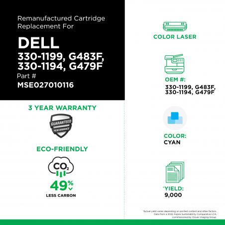 Dell - 330-1199, G483F, 330-1194, G479F