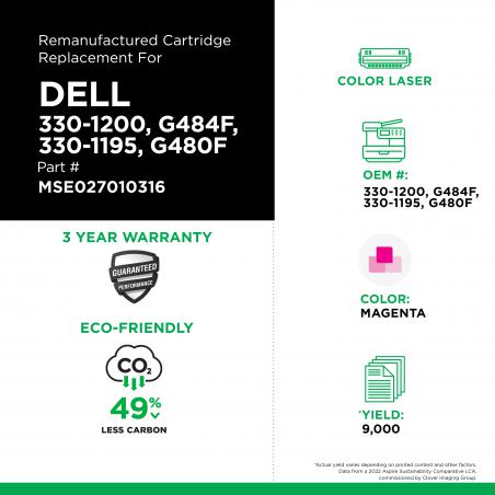 Dell - 330-1200, G484F, 330-1195, G480F