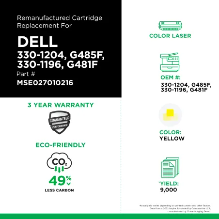 Dell - 330-1204, G485F, 330-1196, G481F