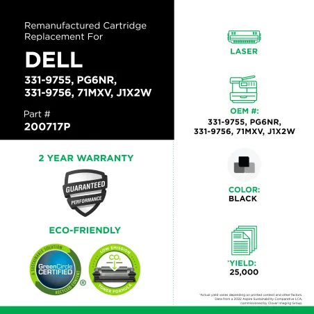 Dell - 331-9755, PG6NR, 331-9756, 71MXV, J1X2W