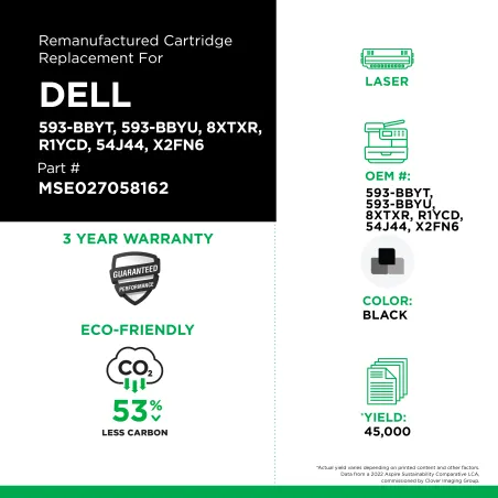 Dell - 593-BBYT, 593-BBYU, 8XTXR, R1YCD, 54J44, X2FN6