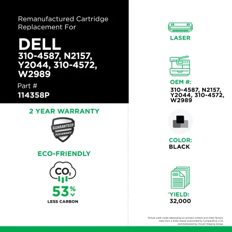 Dell - 310-4587, N2157, Y2044, 310-4572, W2989