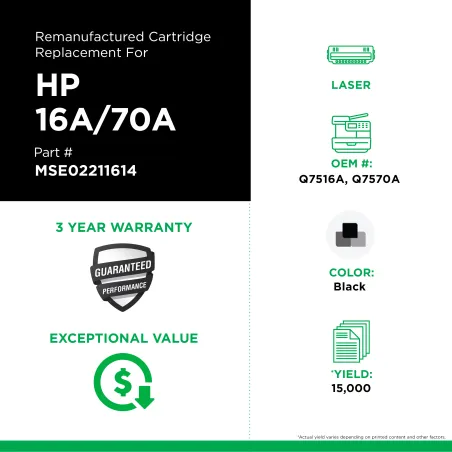 HP - Q7516A, Q7570A