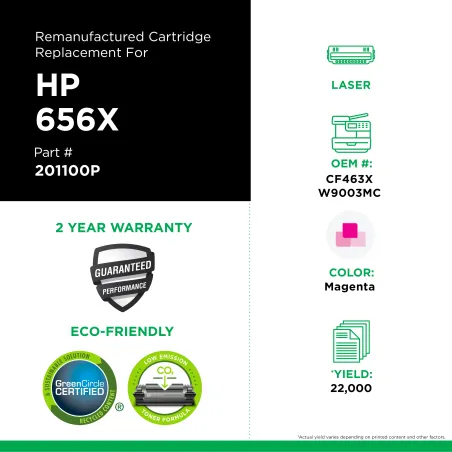 HP - CF463X, W9003MC