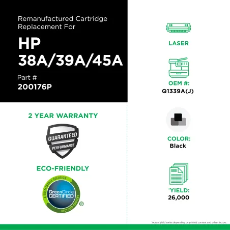 HP - Q1338A(J), Q1339A(J), Q5942X(J), Q5945A(J)