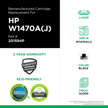 HP - W1470A(J)