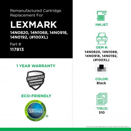 LEXMARK - #100XL, 14N1068