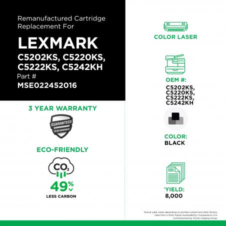LEXMARK - C5202KS, C5220KS, C5222KS, C5242KH