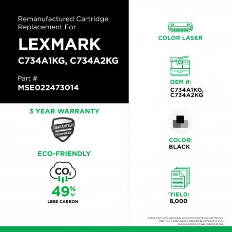 LEXMARK - C734A1KG, C734A2KG