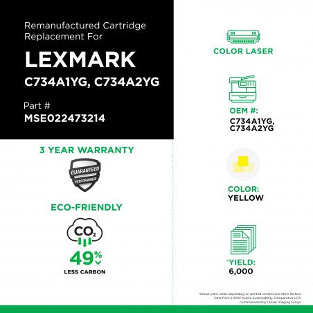 LEXMARK - C734A1YG, C734A2YG