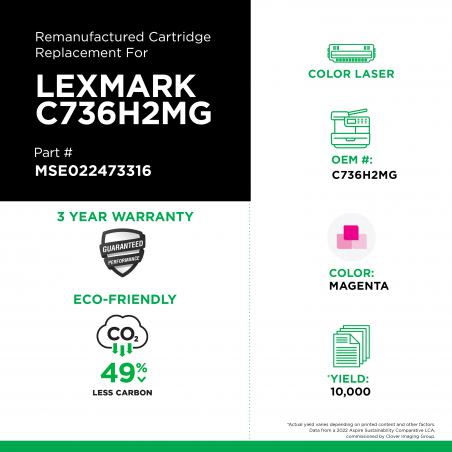 LEXMARK - C736H2MG