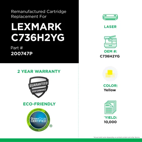 LEXMARK - C736H2YG