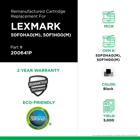 Lexmark - 50F0HA0(M), 50F1H00(M)