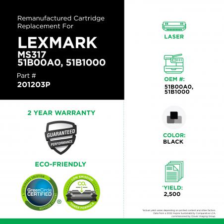 LEXMARK - 51B00A0, 51B1000