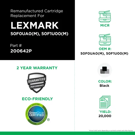 LEXMARK - 50F0UA0(M), 50F1U00(M)