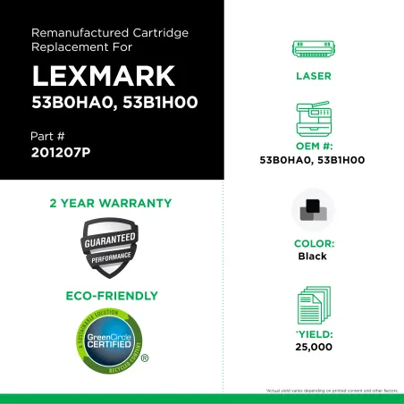 Lexmark - 53B0HA0, 53B1H00