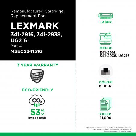 LEXMARK - 341-2916, 341-2938, UG216