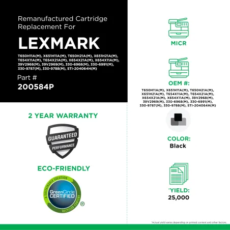 LEXMARK - T650A11A(M), T650A21A(M), T650H11A(M), T650H21A(M)