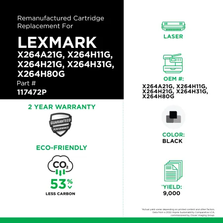 Lexmark - X264A21G, X264H11G, X264H21G, X264H31G, X264H80G