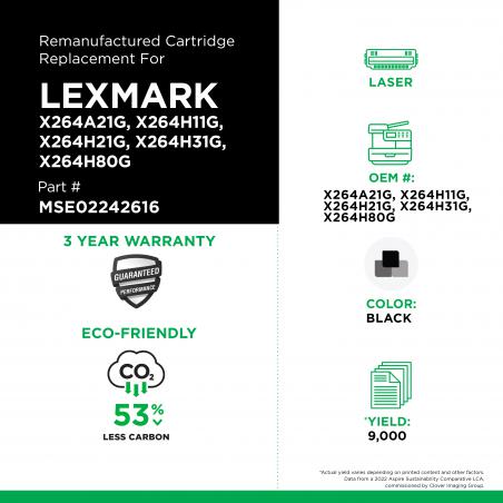 LEXMARK - X264A21G, X264H11G, X264H21G, X264H31G, X264H80G