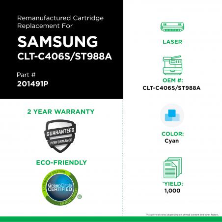 Samsung - CLT-C406S, ST988A