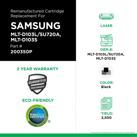 Samsung - MLT-D103L, MLT-D103S