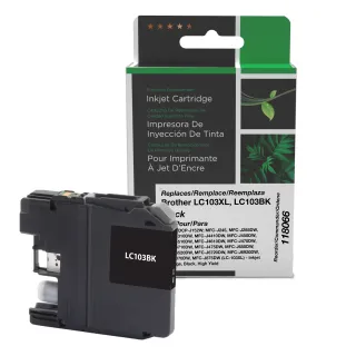 Clover Imaging Remanufactured High Yield Black Ink Cartridge for Brother LC103