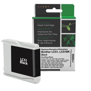 Clover Imaging Remanufactured Black Ink Cartridge for Brother LC51