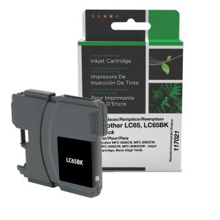 Clover Imaging Remanufactured High Yield Black Ink Cartridge for Brother LC65