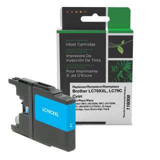 Clover Imaging Remanufactured Extra High Yield Cyan Ink Cartridge for Brother LC79XXL