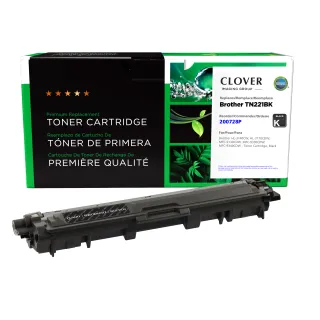 Clover Imaging Remanufactured Black Toner Cartridge for Brother TN221