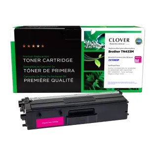 Clover Imaging Remanufactured High Yield Magenta Toner Cartridge for Brother TN433M