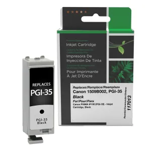 Clover Imaging Remanufactured Black Ink Cartridge for Canon PGI-35 (1509B002)