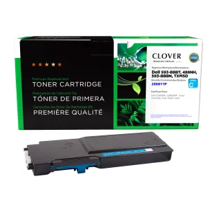 Clover Imaging Remanufactured High Yield Cyan Toner Cartridge for Dell C2660
