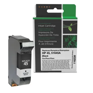 CIG, HP 45A Ink Black New