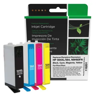 CIG, HP 564XL/564 Ink BCMY 4Pk