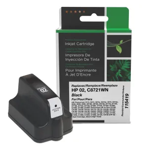 CIG, HP 02 Ink Black
