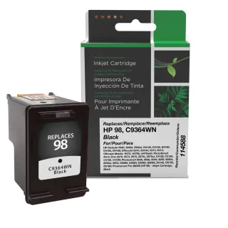 Clover Imaging Remanufactured Black Ink Cartridge for HP C9364WN (HP 98)