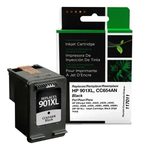 Clover Imaging Remanufactured High Yield Black Ink Cartridge for HP 901XL (CC654AN)