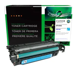 Clover Imaging Remanufactured Cyan Toner Cartridge for HP 504A (CE251A)