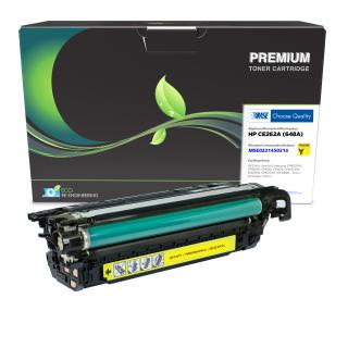 MSE Remanufactured Yellow Toner Cartridge for HP 648A (CE262A)