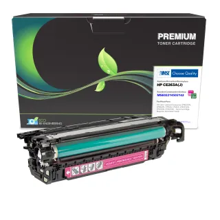 MSE Remanufactured Extended Yield Magenta Toner Cartridge for HP CE263A